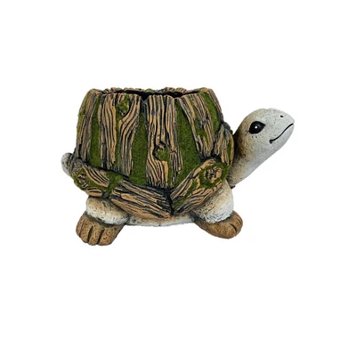 Santa's Workshop 10'' Turtle Flower Pot