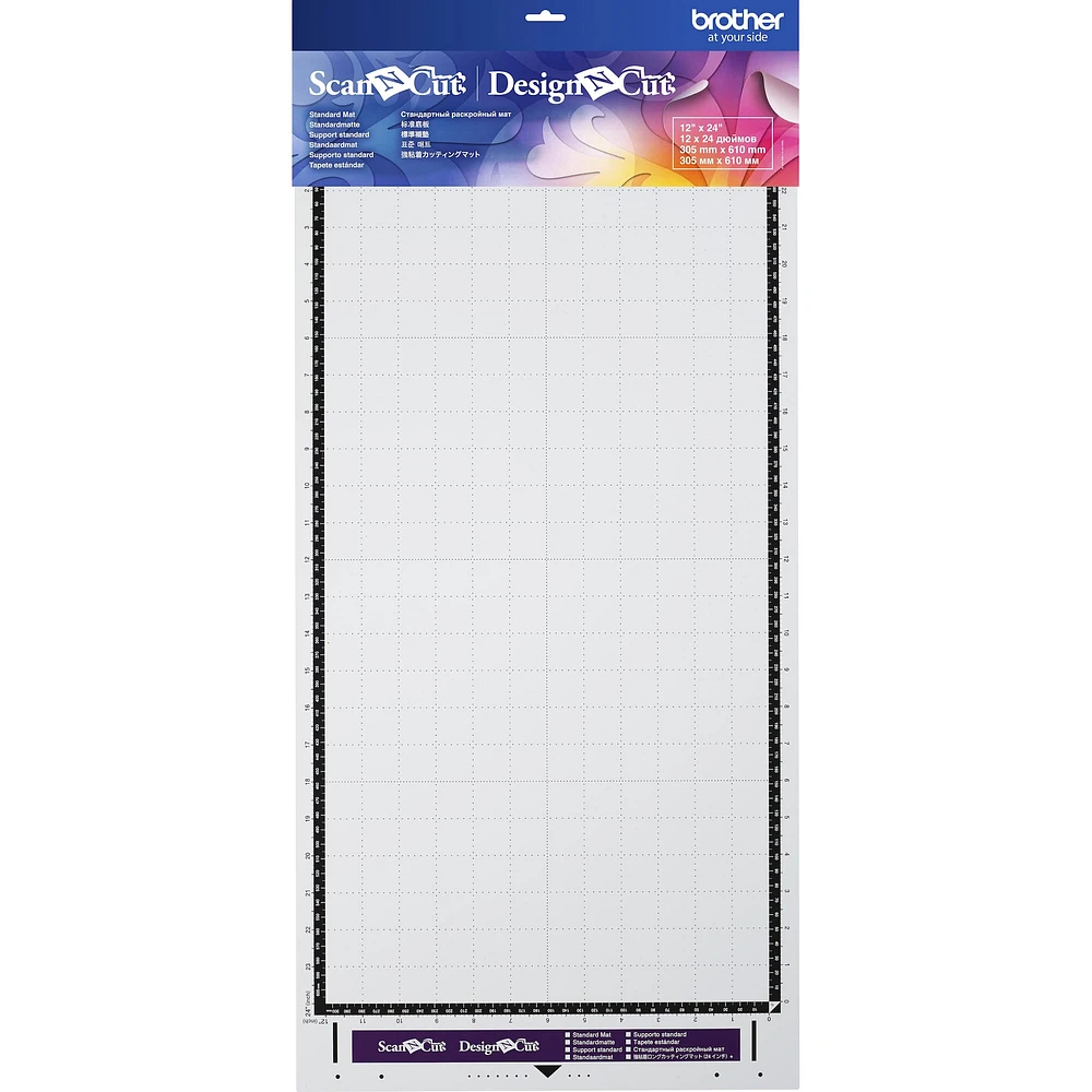 Brother ScanNCut Standard Adhesive Mat, 12" x 24"