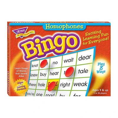 Trend Enterprises® Homophones Bingo