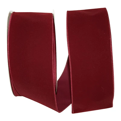 JAM Paper 2.5" x 50yd. Velvet Wired Value Ribbon