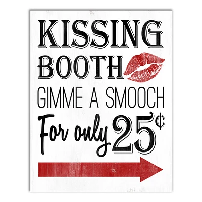 Kissing Booth Canvas Art