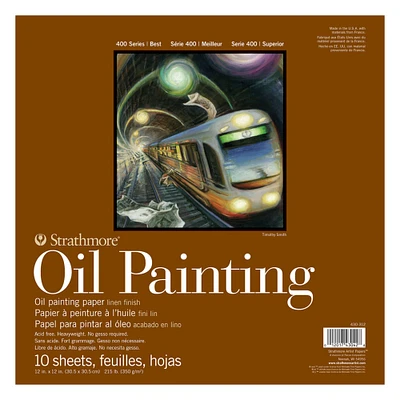 Strathmore® 400 Series Oil Painting Paper Pad