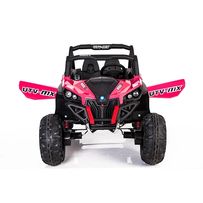 Best Ride On Cars™ Pink Lightning 4-Motor UTV