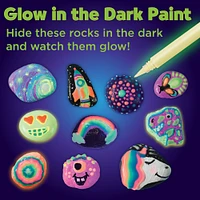 Faber-Castell® Glow in the Dark Rock Painting Kit