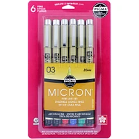 Pigma® Micron® 03 Pens, 6ct.