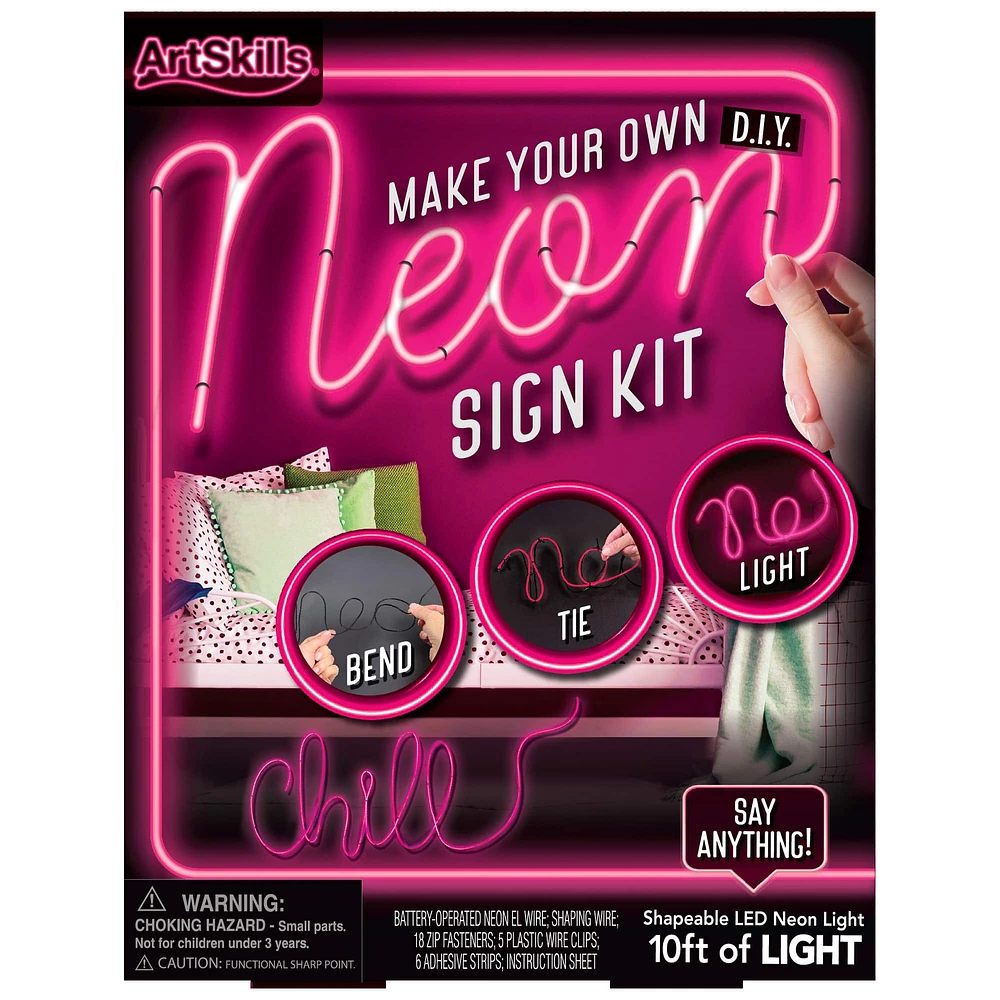 ArtSkills® Make Your Own DIY Neon Sign Kit