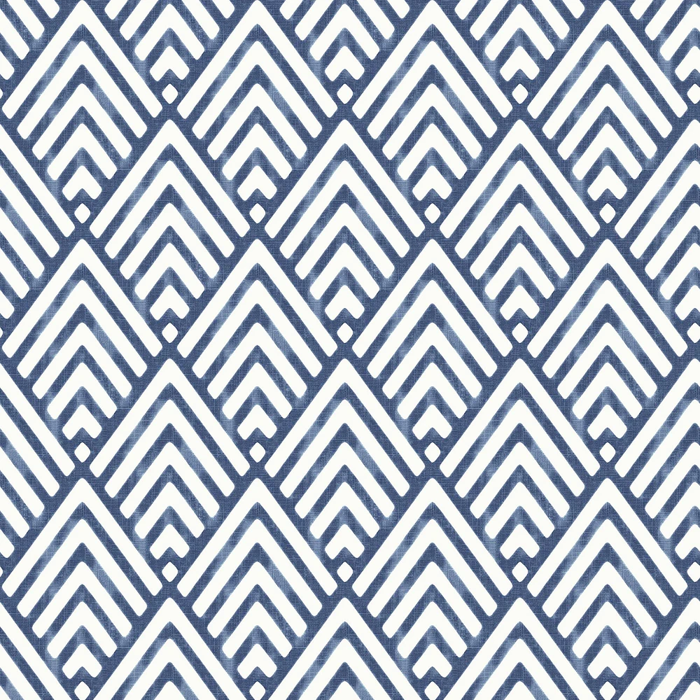 NuWallpaper Arrowhead Deep Blue Peel & Stick Wallpaper