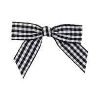 JAM Paper /8" Gingham Check Twist Tie Bows