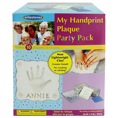 Milestones Keepsake Kit Handprint Party Pack