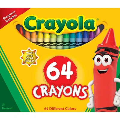 Crayola® Boxed Crayons, 64ct.
