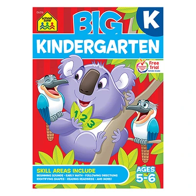 School Zone® Kindergarten Big Workbook