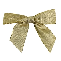 JAM Paper 7/8" Metallic Glimmer Large Twist Tie Bows