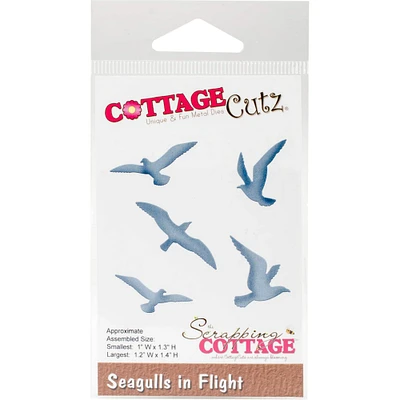 CottageCutz® Seagulls In Flight Die