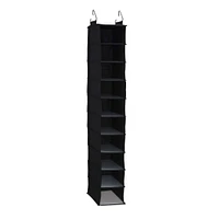 Household Essentials 10 Shelf Hanging Closet Organizer