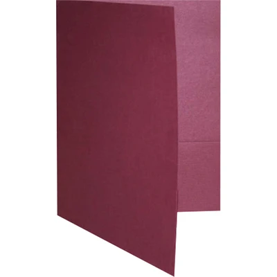 JAM Paper 9.5" x 11.5" 2-Pocket Linen Folders, 6ct.