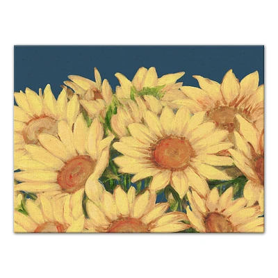 Sunflower Patch Canvas Wall Art