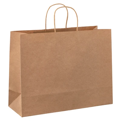 24 Pack: 15.75" Kraft Paper Gift Bag by Celebrate It™