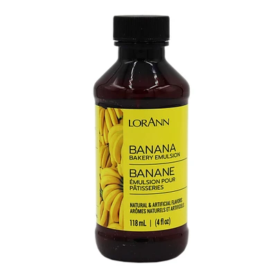 12 Pack: LorAnn Banana Bakery Emulsion, 4oz.