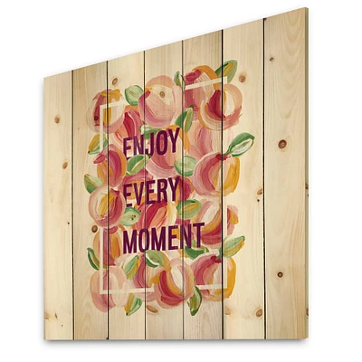 Designart - Enjoy Every Moment