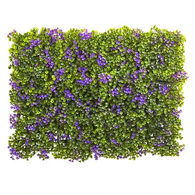 Purple & Green Clover Mat, 12ct.