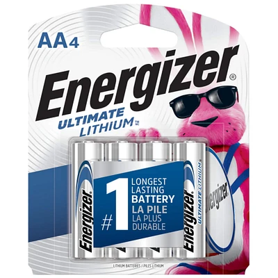 Energizer® Ultimate Lithium™ AA Battery Pack