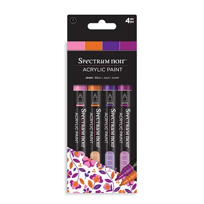 Spectrum Noir™ Jewel Acrylic Paint Marker Set