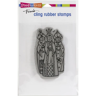 Stampendous® Wisemen Trio Cling Stamp