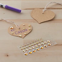 Adhesive Backed Iridescent Rhinestones by Recollections