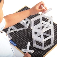 Guidecraft PowerClix® Clear Frames Magnetic Building Set