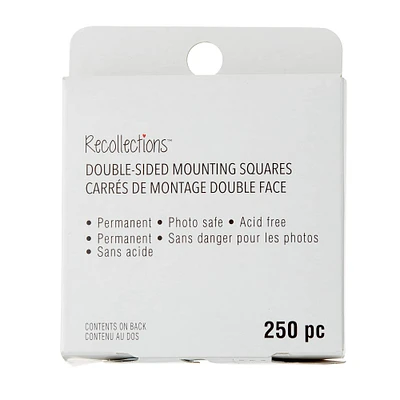 12 Packs: 250 ct. (3000 total) Double-Sided Mounting Squares by Recollections™