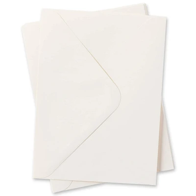 5.25" x 7.25" Ivory Envelopes Value Pack, 50ct. by Recollections™