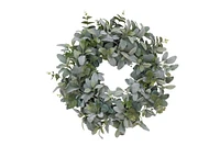 22" Green Lambs Ear Wreath