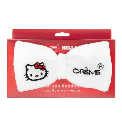 The Creme Shop® Hello Kitty® White & Plush Spa Headband