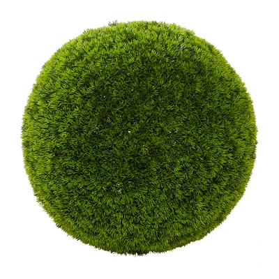 22" Green Vinyl Contemporary Style Artificial Foliage