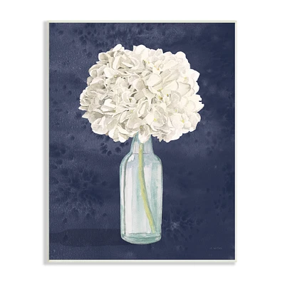 Stupell Industries White Floral Bouquet in Bottle Painting Wall Plaque