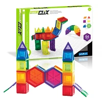 Guidecraft PowerClix® Solids Magnetic Building Set