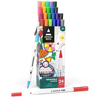 Arteza® Kids Washable Markers, Dual Tip, 24 ct