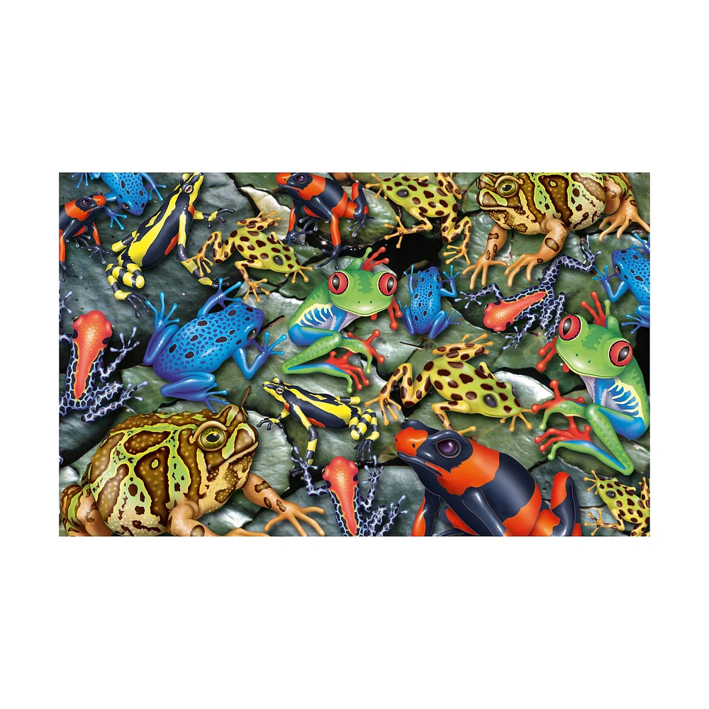 Big Frogs 1,000 Piece Jigsaw Puzzle