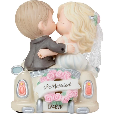 Precious Moments On The Road To Forever Bisque Porcelain & Fabric Figurine