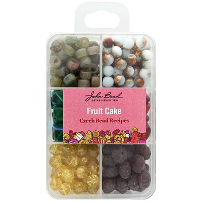 John Bead Czech Bead Recipes Fruit Cake Bead Box