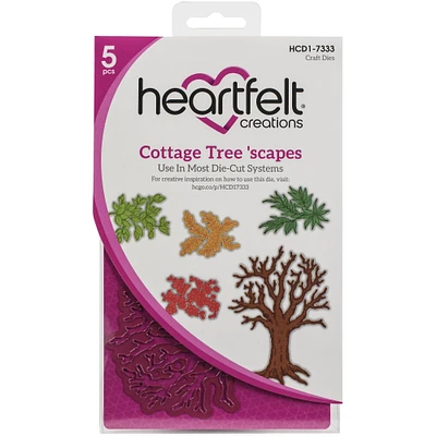 Heartfelt Creations® Cottage Tree 'scapes Cut & Emboss Dies