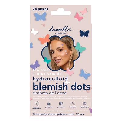 Danielle® Tea Tree & Niacinamide Hydrocolloid Blemish Dots, 24ct.