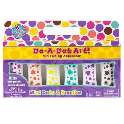 6 Packs: 6 ct. (36 total) Do-A-Dot Art® Mini Island Bright Dot Marker Set