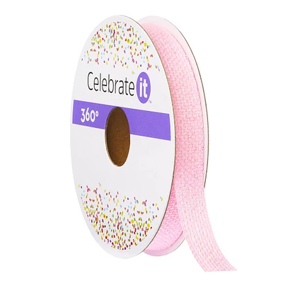 12 Pack: 3/8" Weave Ribbon by Celebrate It™ 360°™
