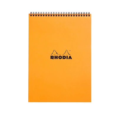Rhodia® Orange Graph Spiral Sketchbook