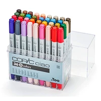 Copic® Ciao Marker Set, 36 Color Set D