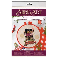 Abris Art Cat and Mouse Cross Stitch Kit