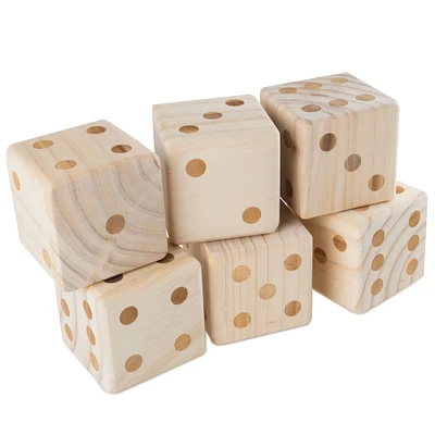 Toy Time Giant Wooden Yard Dice Game