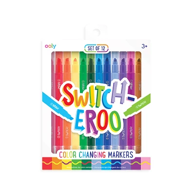 OOLY Switch-eroo! Color-Changing Markers 2.0 Set