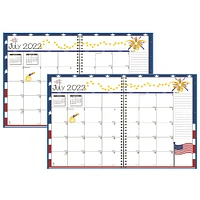House of Doolittle 12 Month Academic Seasonal Monthly Calendar Planner, 2ct.